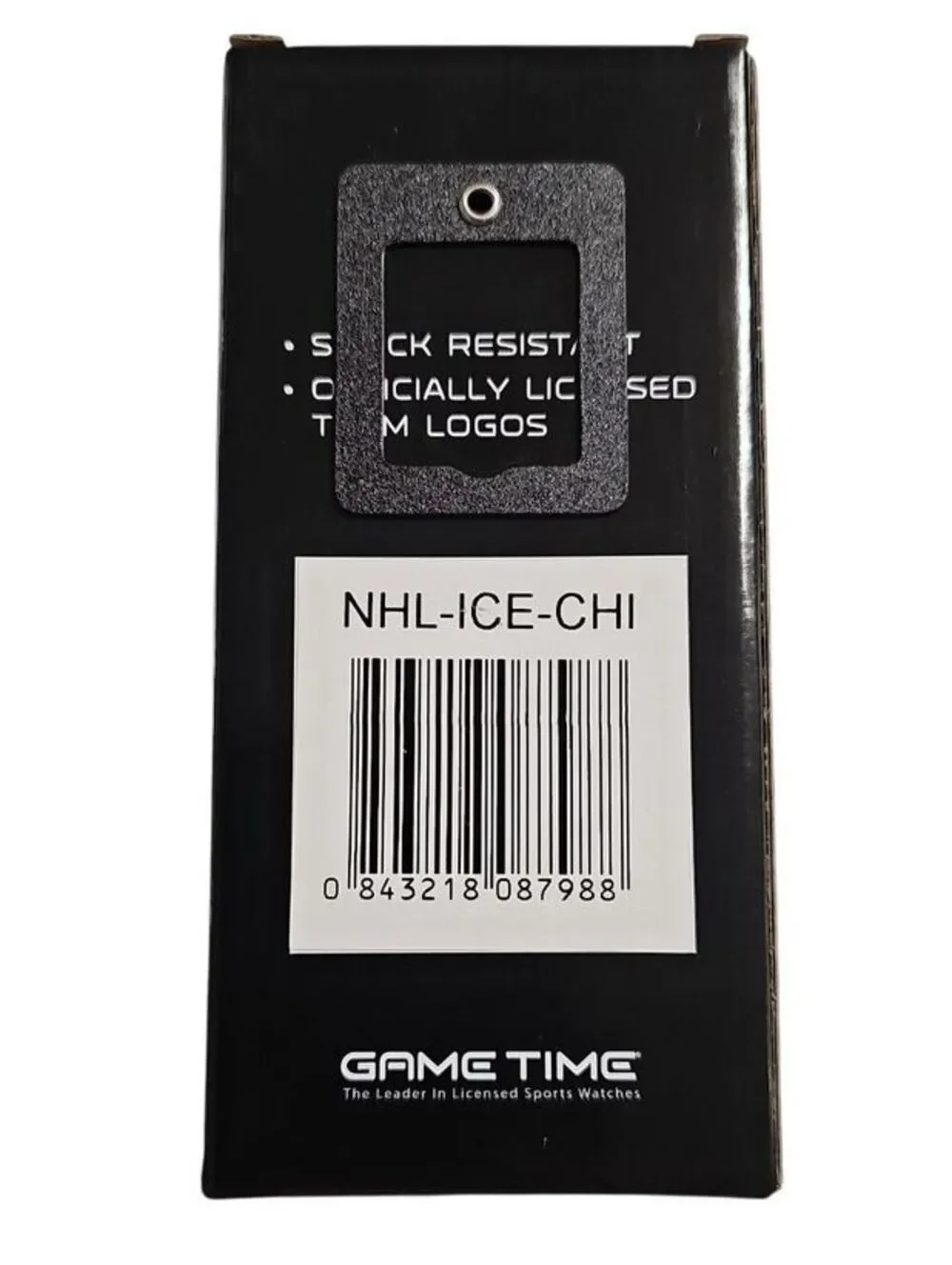 Chicago Blackhawks NHL Watch – Nylon Strap – Needs Battery – Box with Scuffs